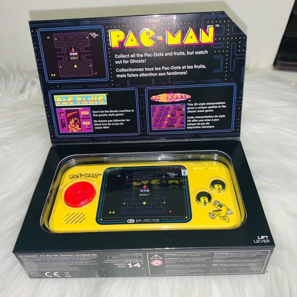 My Arcade Pac-Man Pocket Player - Handheld 3 games - Picture 2 of 4